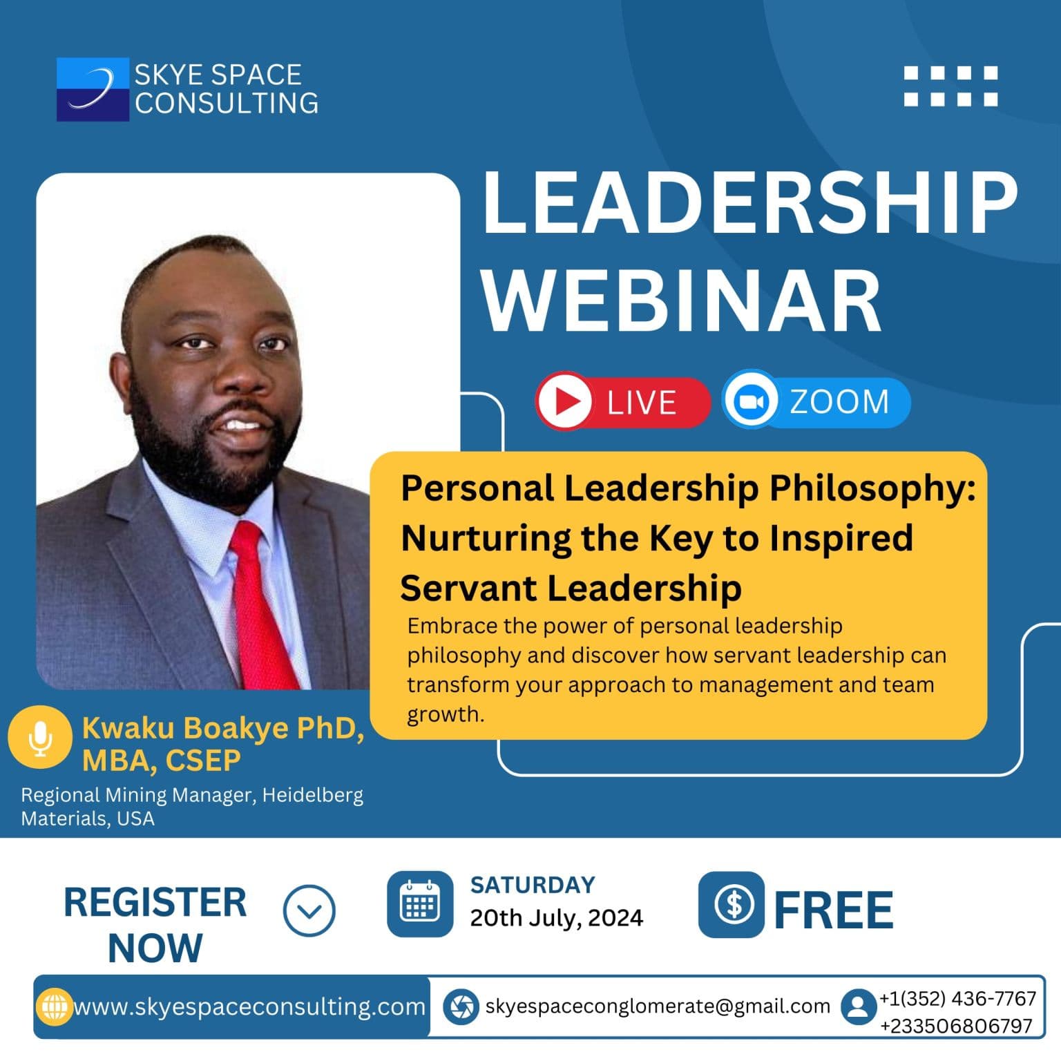 Strategic Industrial Optimization Webinar